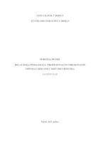 Relacijska pedagogija: profesionalno oblikovanje odnosa s djecom u dječjim vrtićima